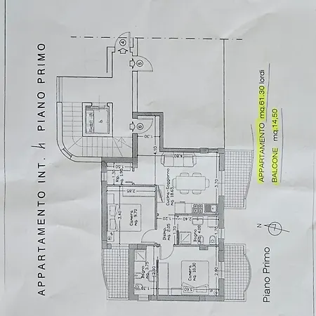 Grey House 4 100mt Dal Mare Apartment *